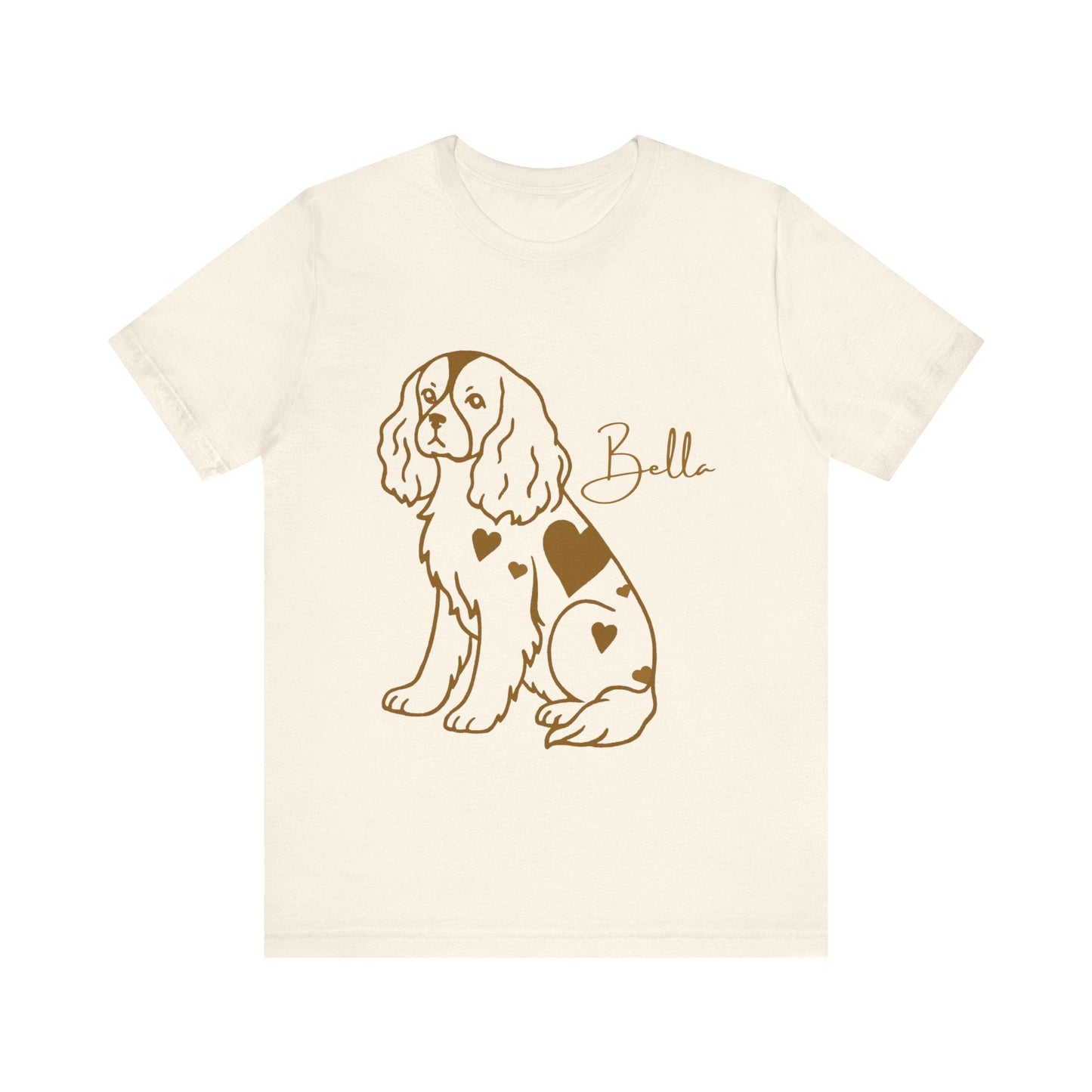 Cavalier King Charles Heart Dog TShirt