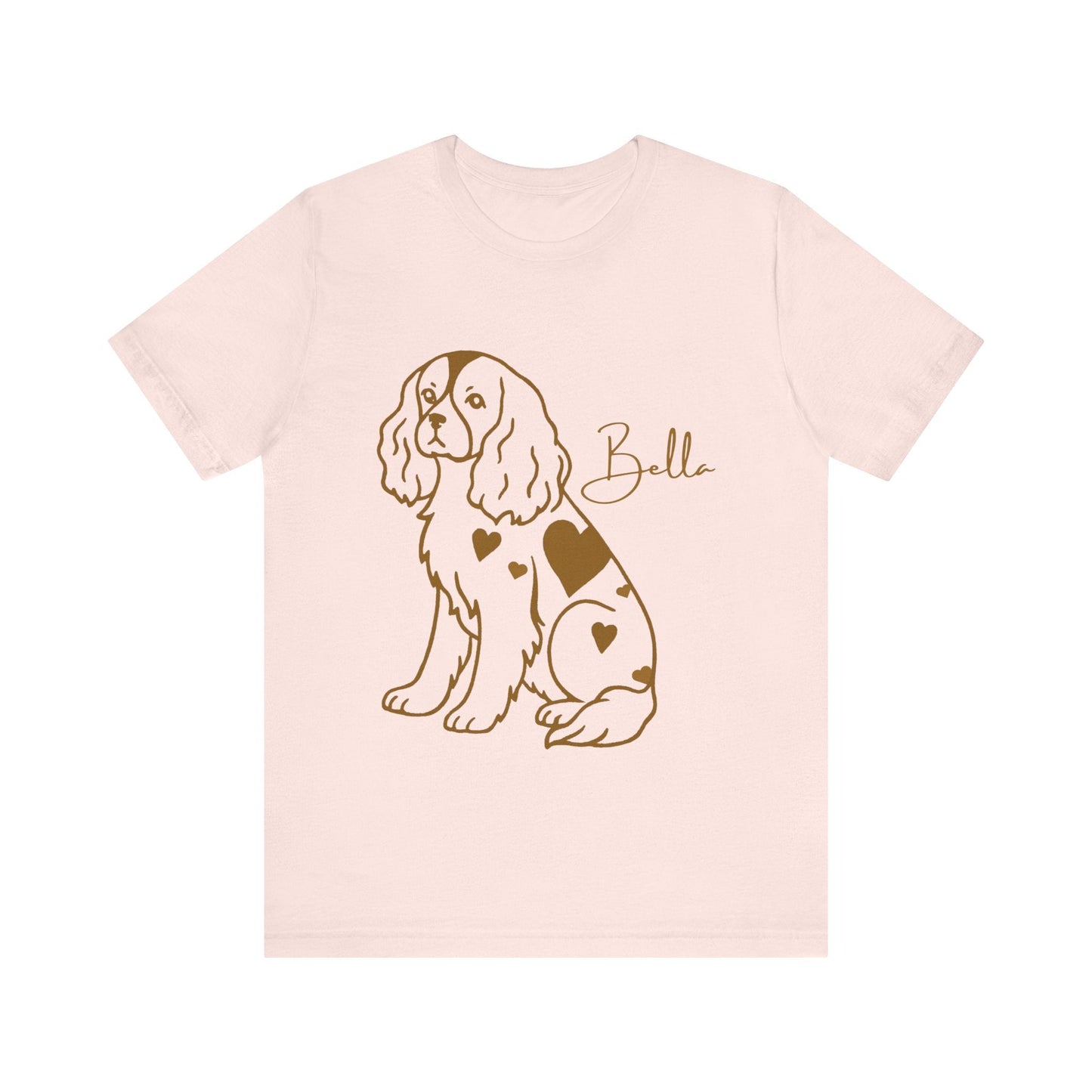 Cavalier King Charles Heart Dog TShirt