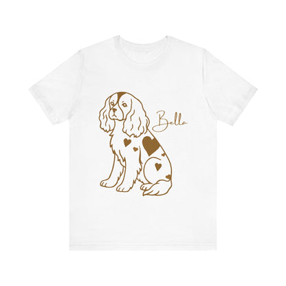 Cavalier King Charles Heart Dog TShirt
