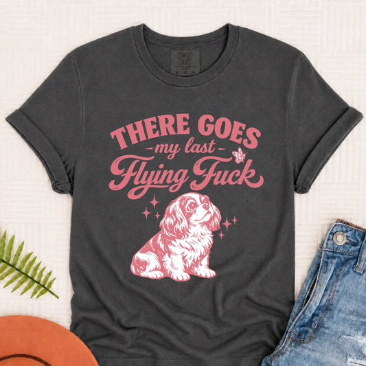 Cavalier King Charles Last Flying Snark Unisex TShirt Pepper