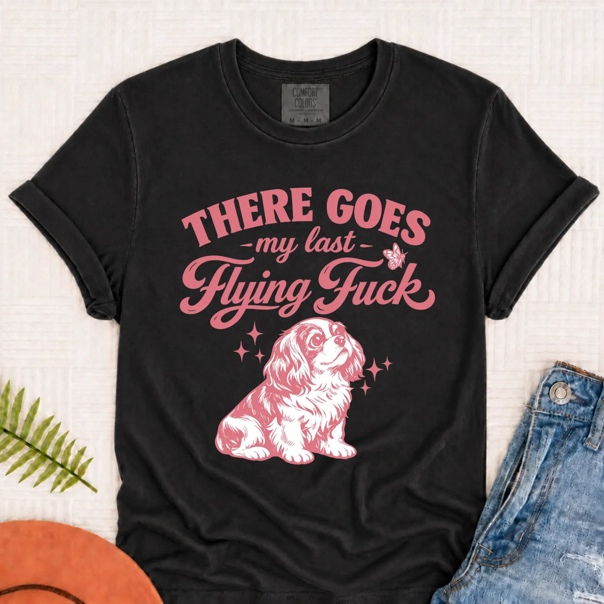 Cavalier King Charles Last Flying Snark Unisex TShirt Graphite