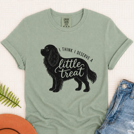 Cavalier King Charles Little Treat Unisex TShirt Bay