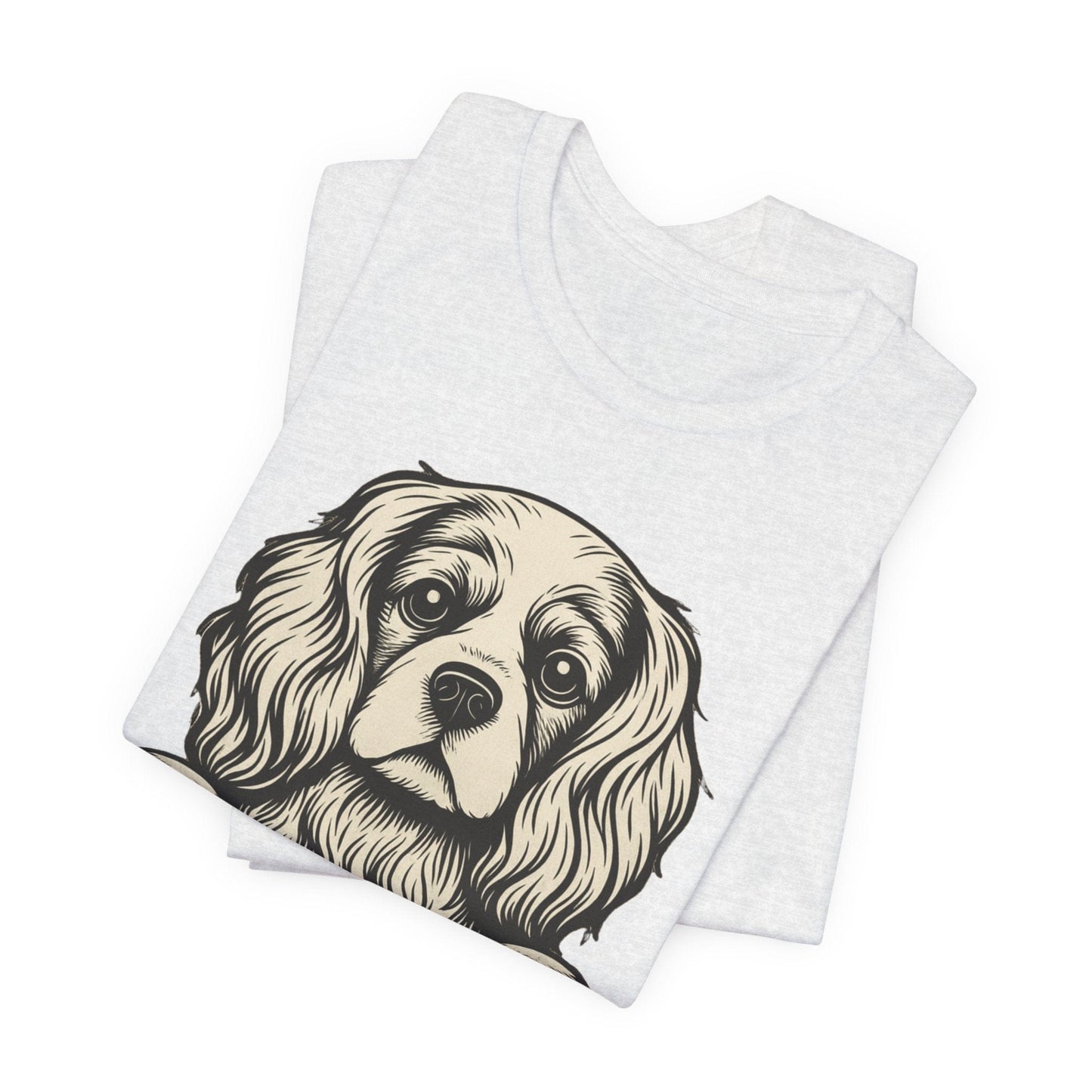 Printify T-Shirt Cavalier King Charles My Therapist TShirt
