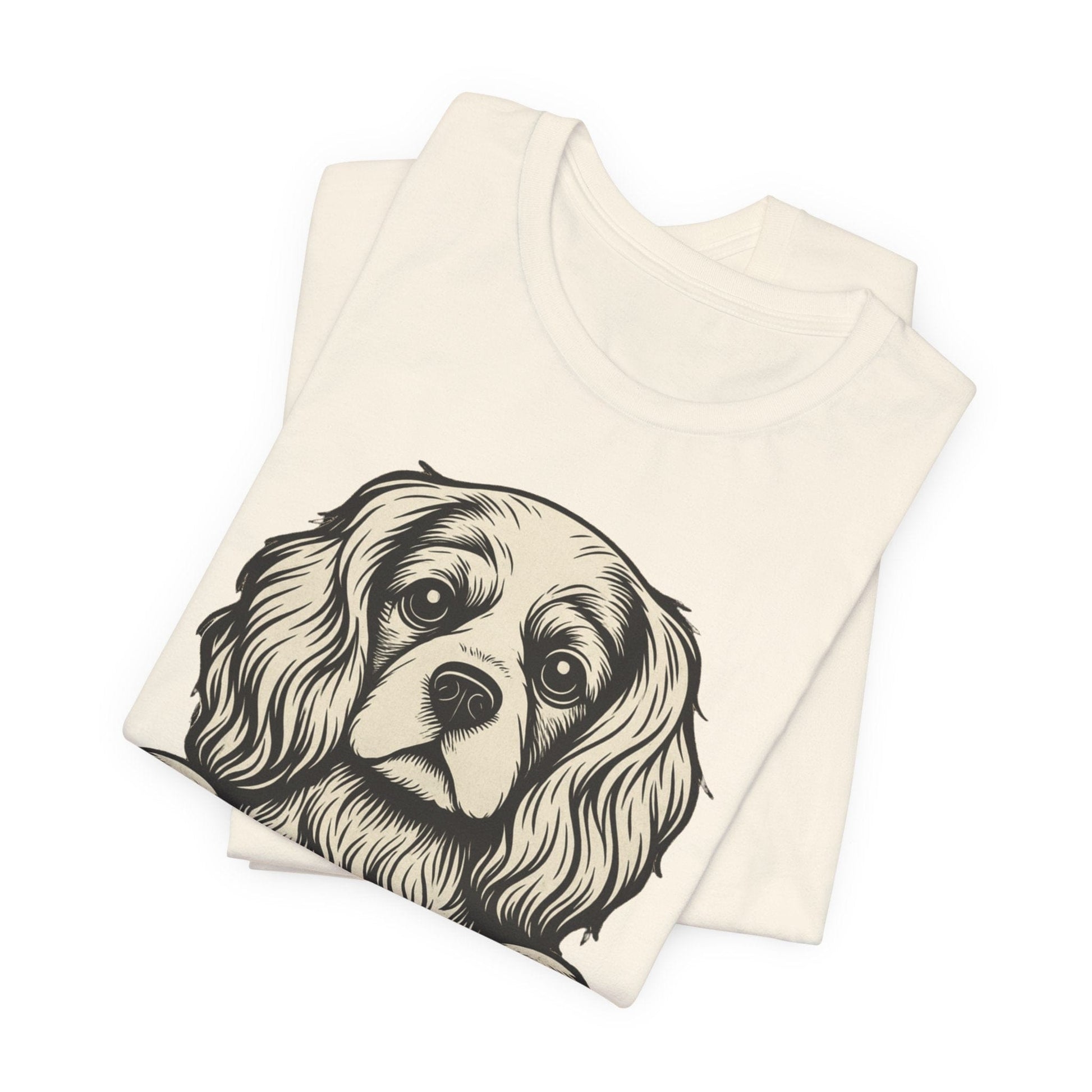 Printify T-Shirt Cavalier King Charles My Therapist TShirt