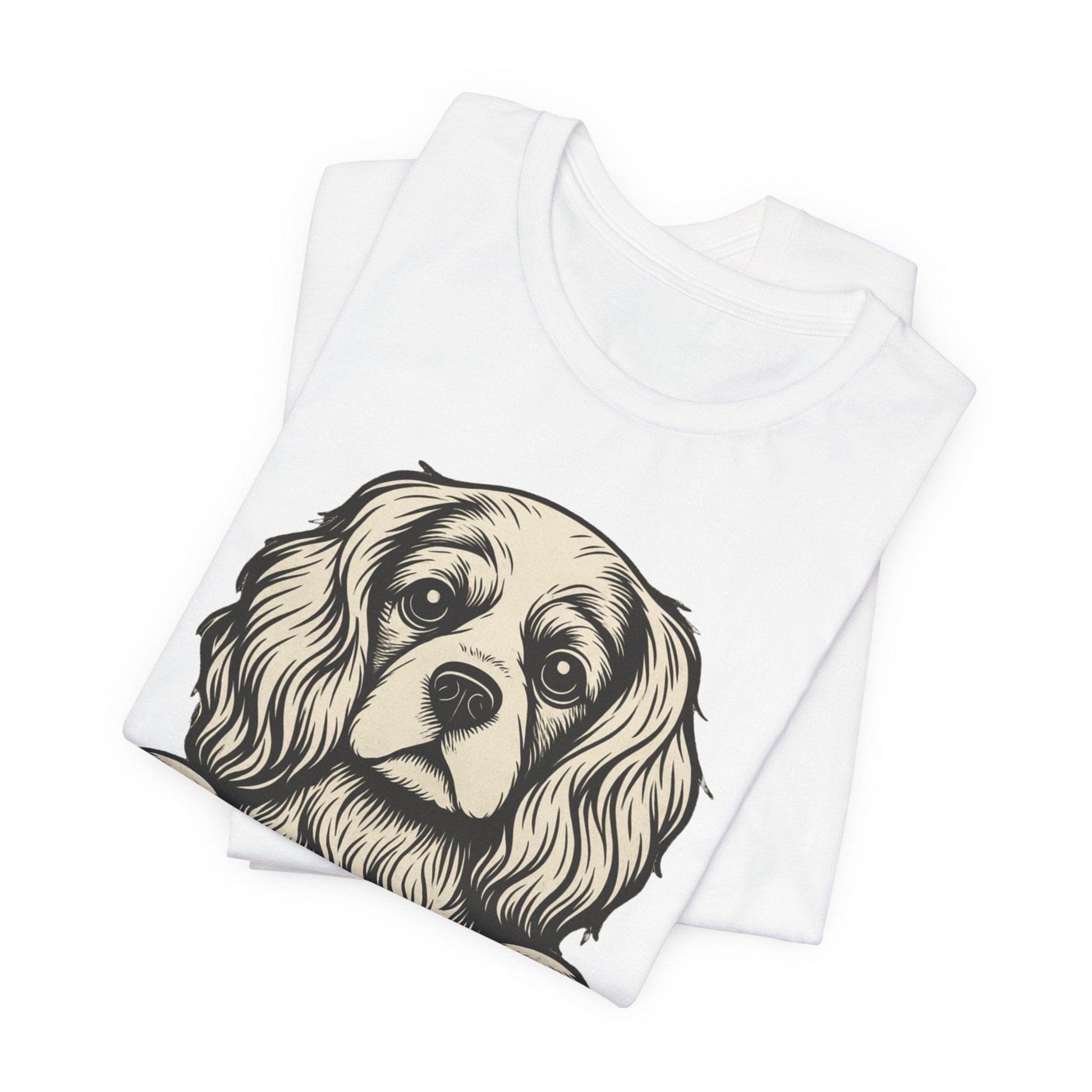Printify T-Shirt Cavalier King Charles My Therapist TShirt