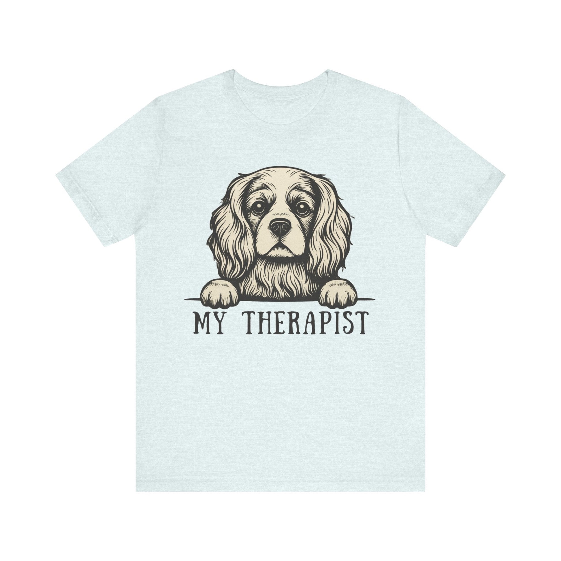 Printify T-Shirt Cavalier King Charles My Therapist TShirt
