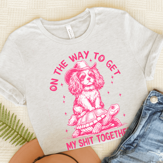 Cavalier On the Way Unisex TShirt Ash