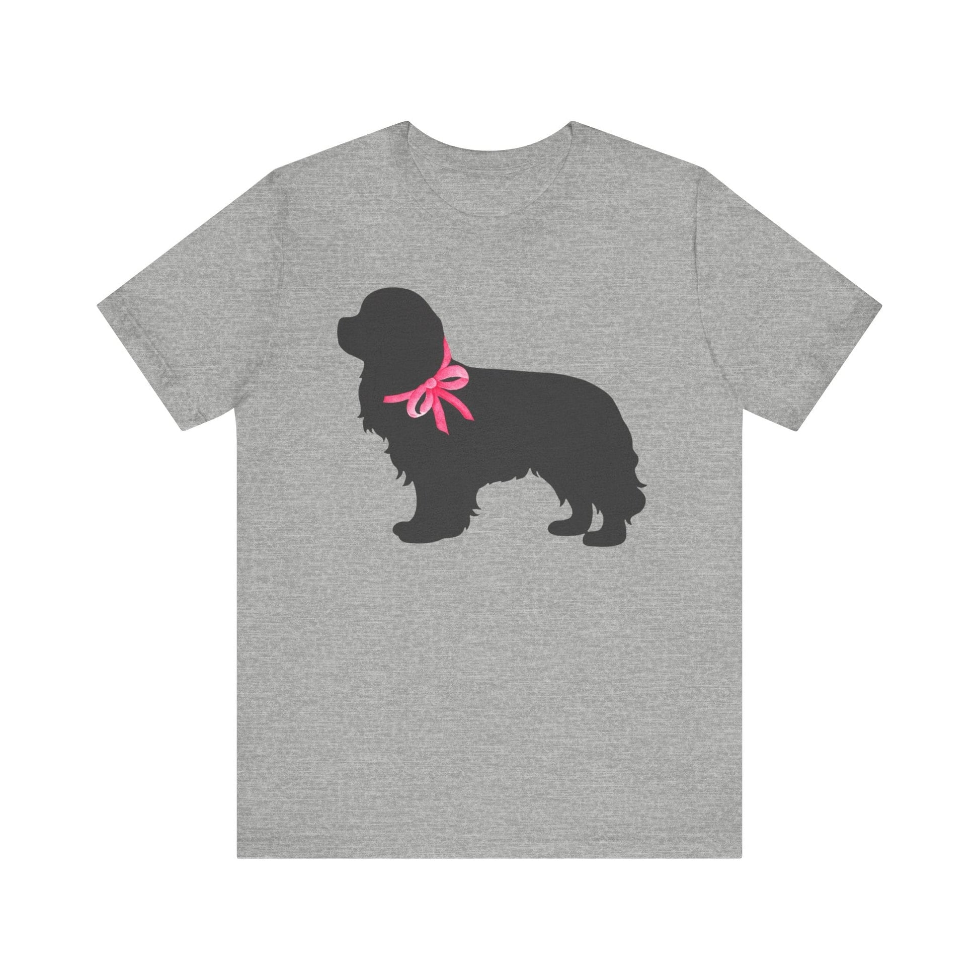 Printify T-Shirt Cavalier King Charles Silhouette TShirt