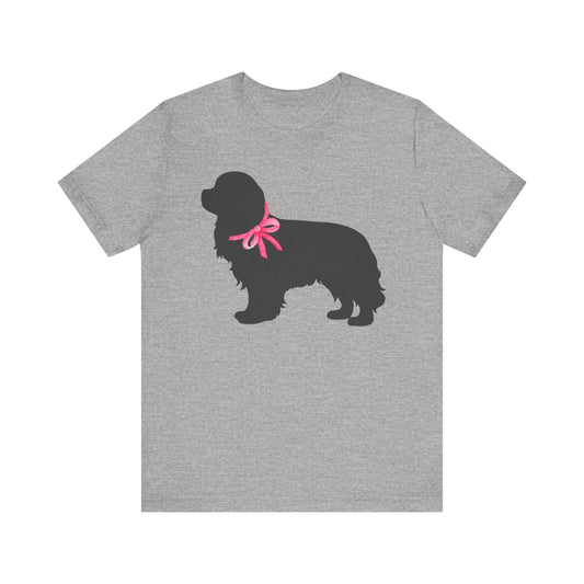 Printify T-Shirt Cavalier King Charles Silhouette TShirt