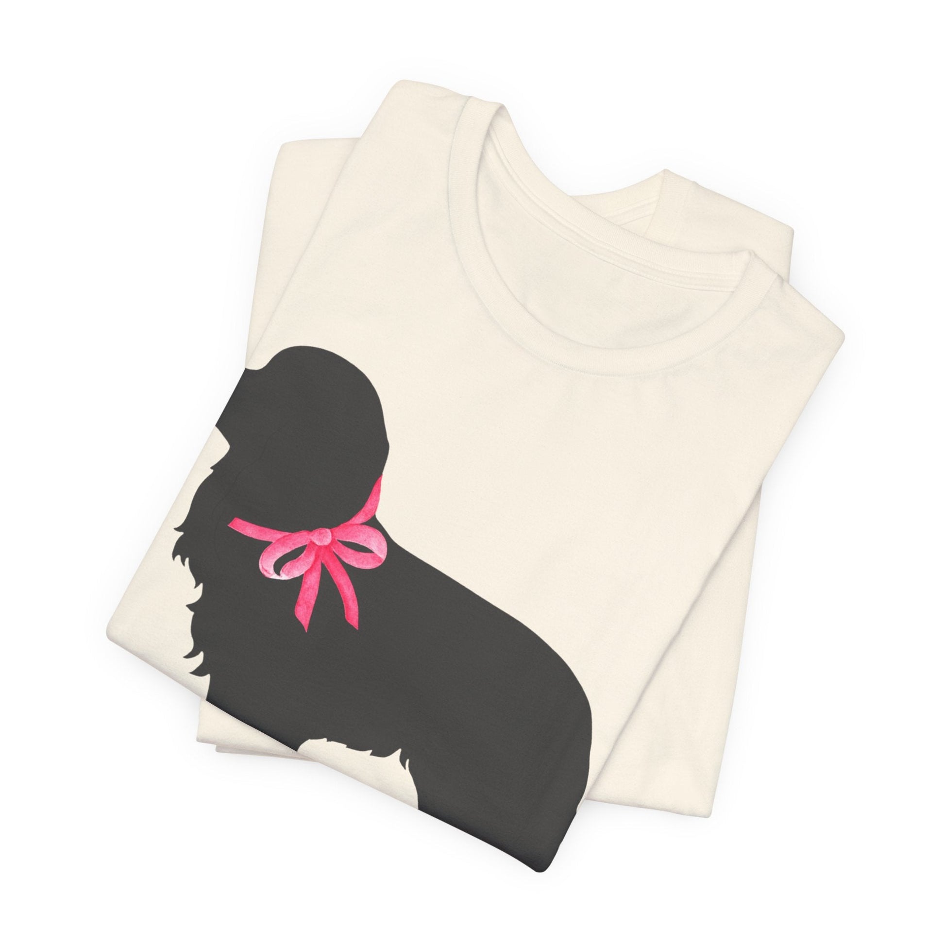 Printify T-Shirt Cavalier King Charles Silhouette TShirt