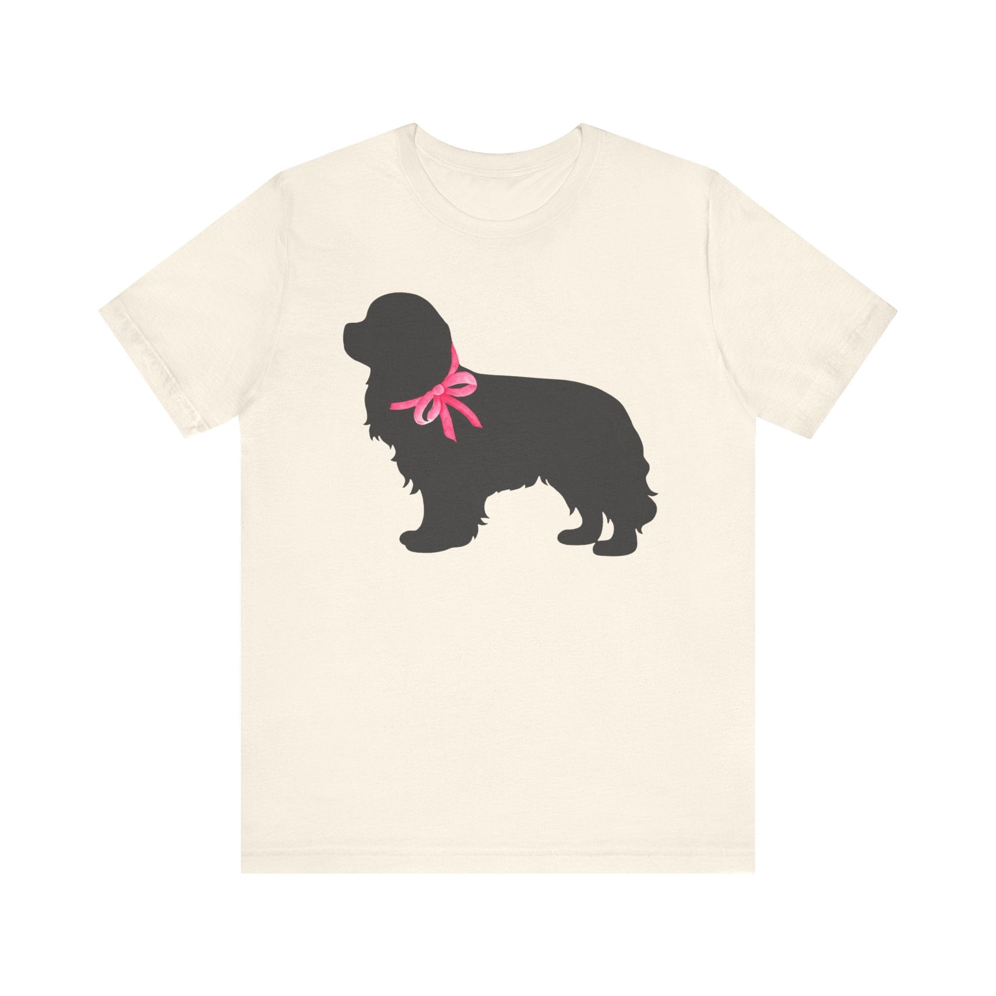 Printify T-Shirt Cavalier King Charles Silhouette TShirt