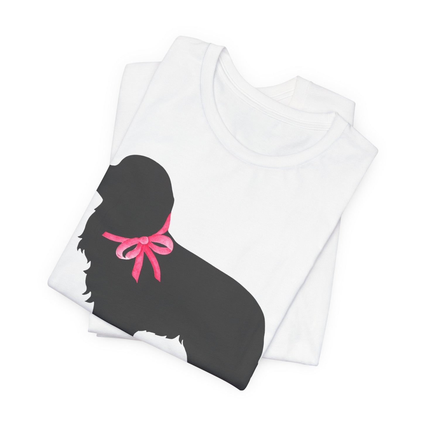 Printify T-Shirt Cavalier King Charles Silhouette TShirt