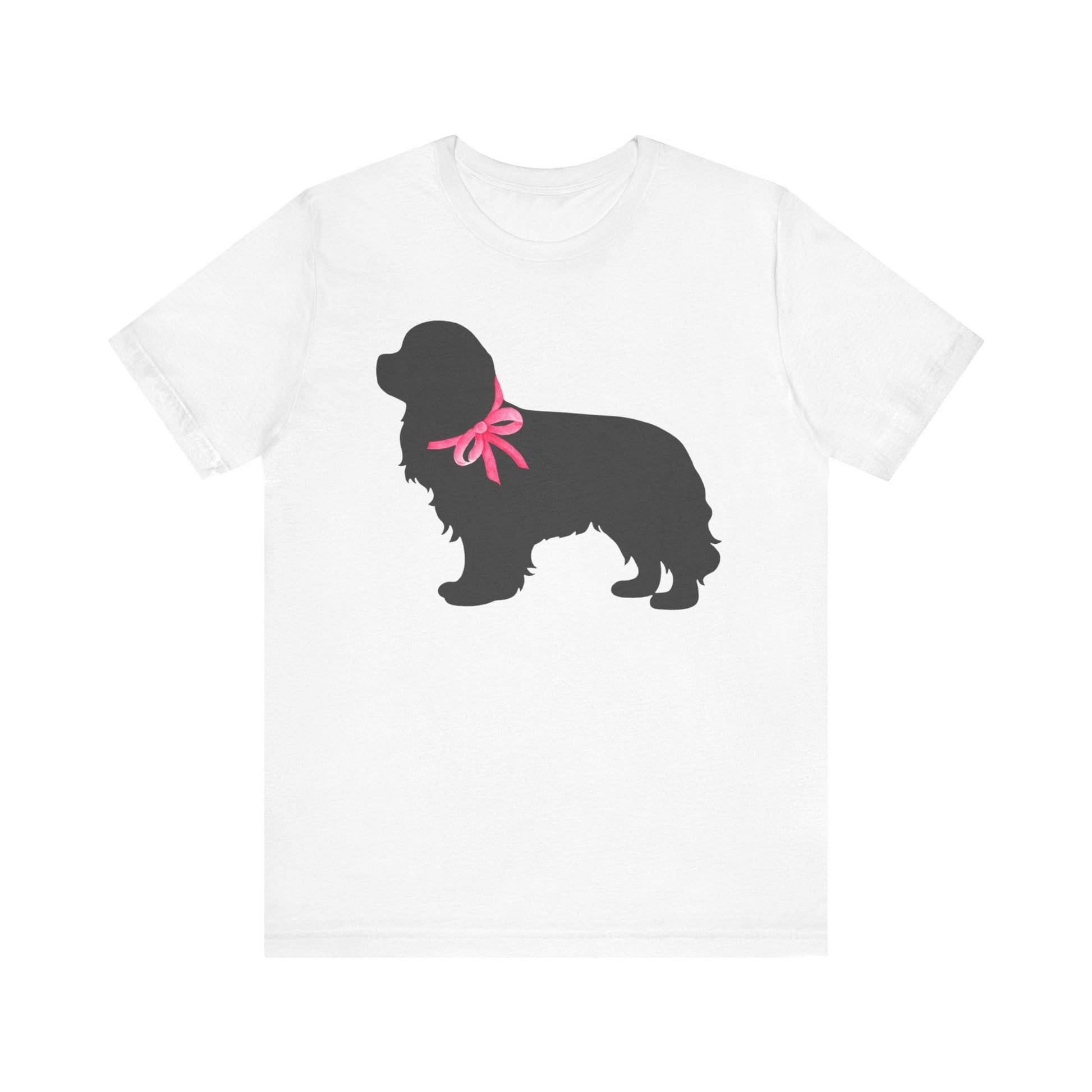 Printify T-Shirt Cavalier King Charles Silhouette TShirt