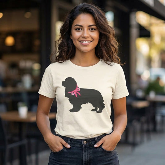 Cavalier King Charles Silhouette Unisex TShirt