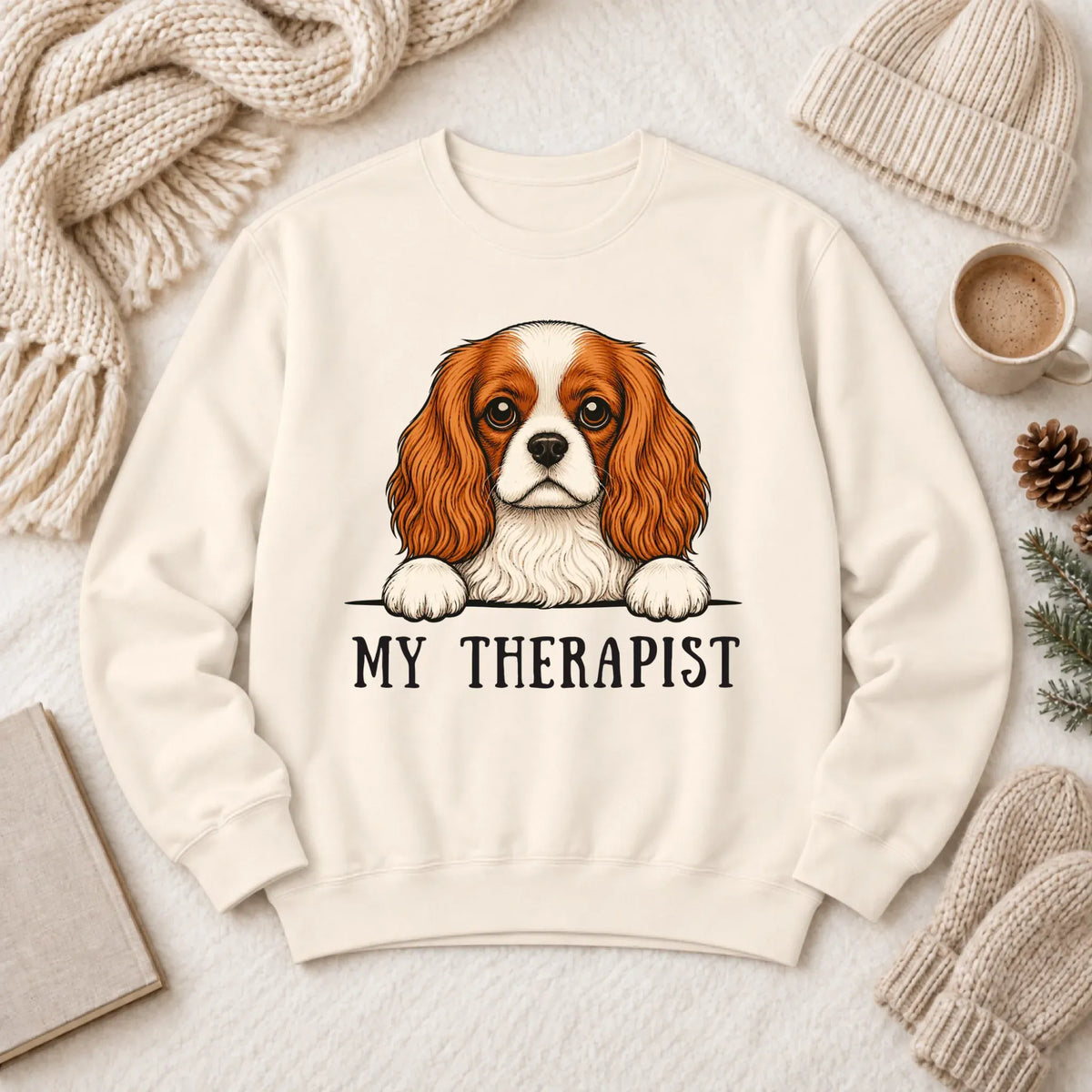 Cavalier King Charles Therapist Unisex Sweatshirt