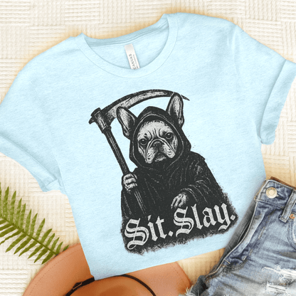 Printify T-Shirt Heather Ice Blue / S Cavalier King Charles Treat Dealer TShirt