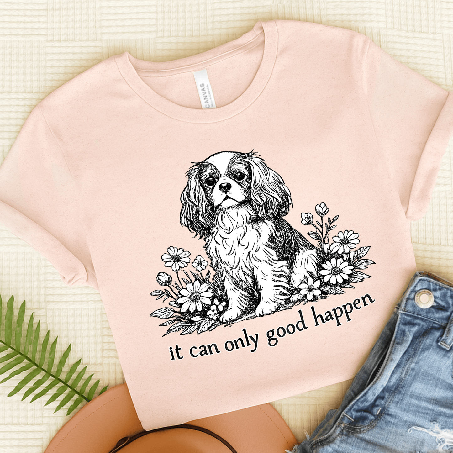 Cavalier Political Gardening Unisex TShirt Soft Pink