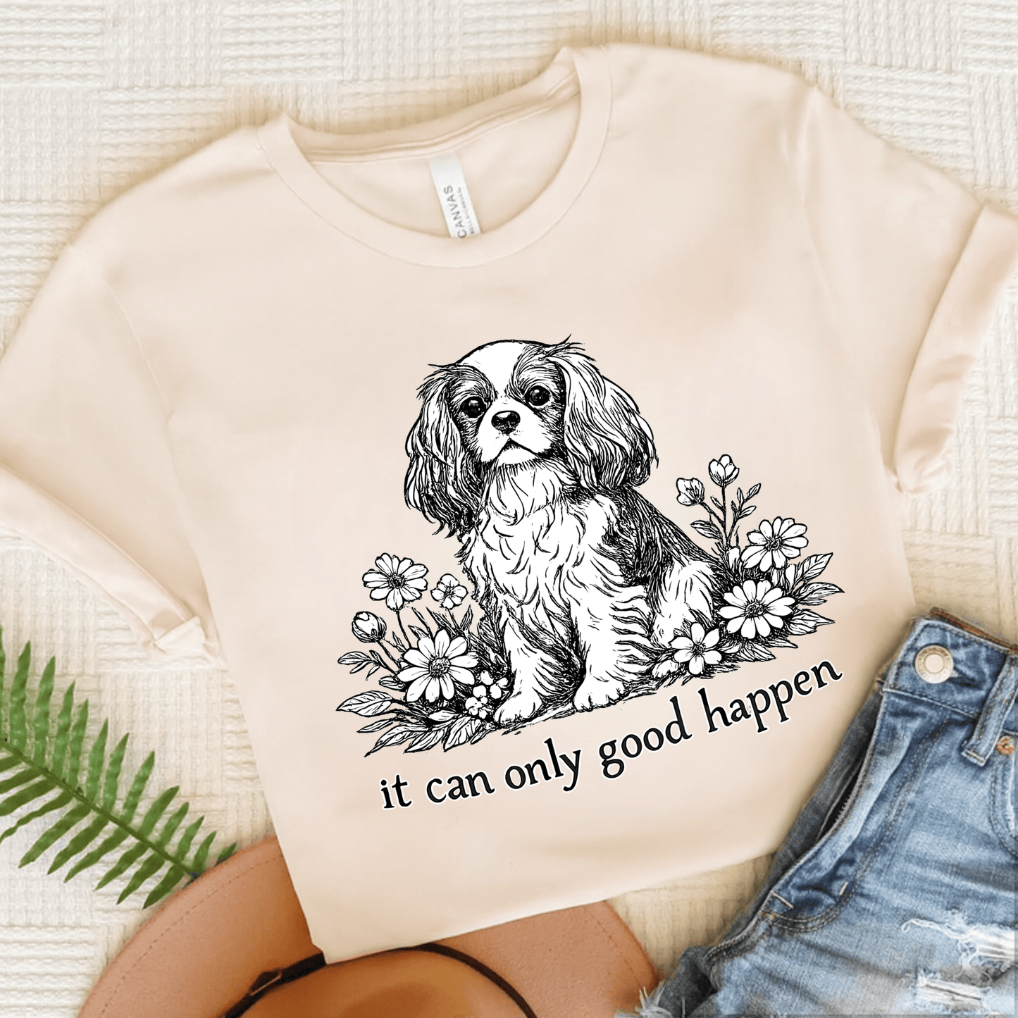 Cavalier Political Gardening Unisex TShirt Natural
