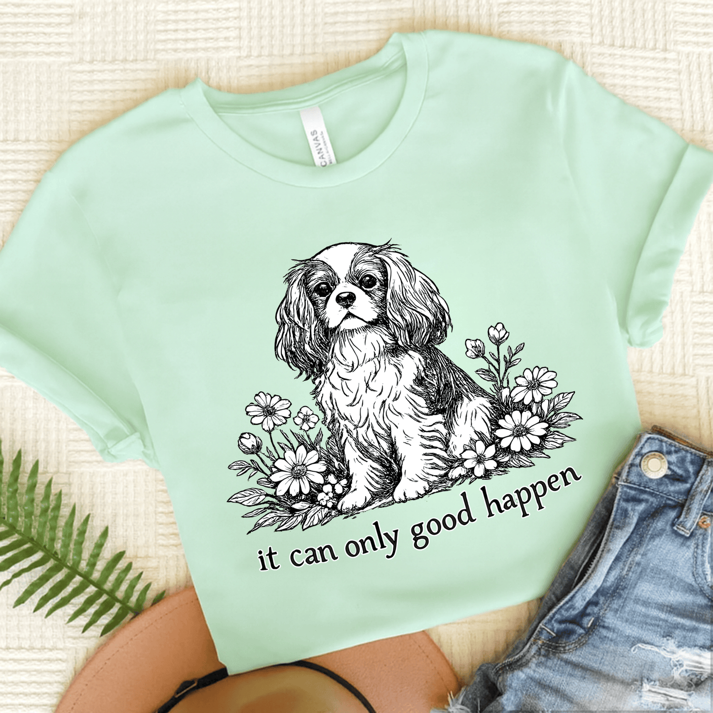 Cavalier Political Gardening Unisex TShirt Heather Mint