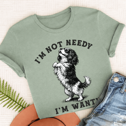 Cavalier King Charles Wanty Unisex TShirt Bay