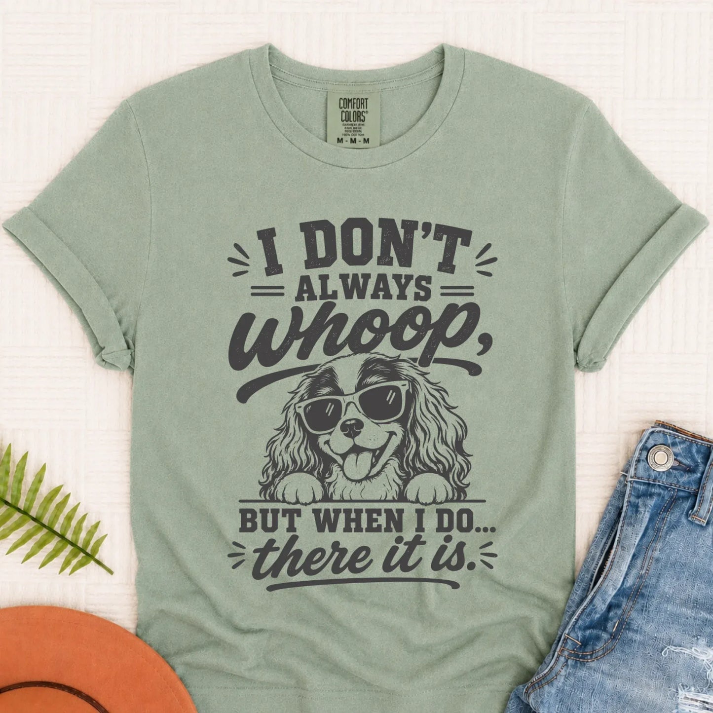 Cavalier King Charles Whoop Unisex TShirt Bay