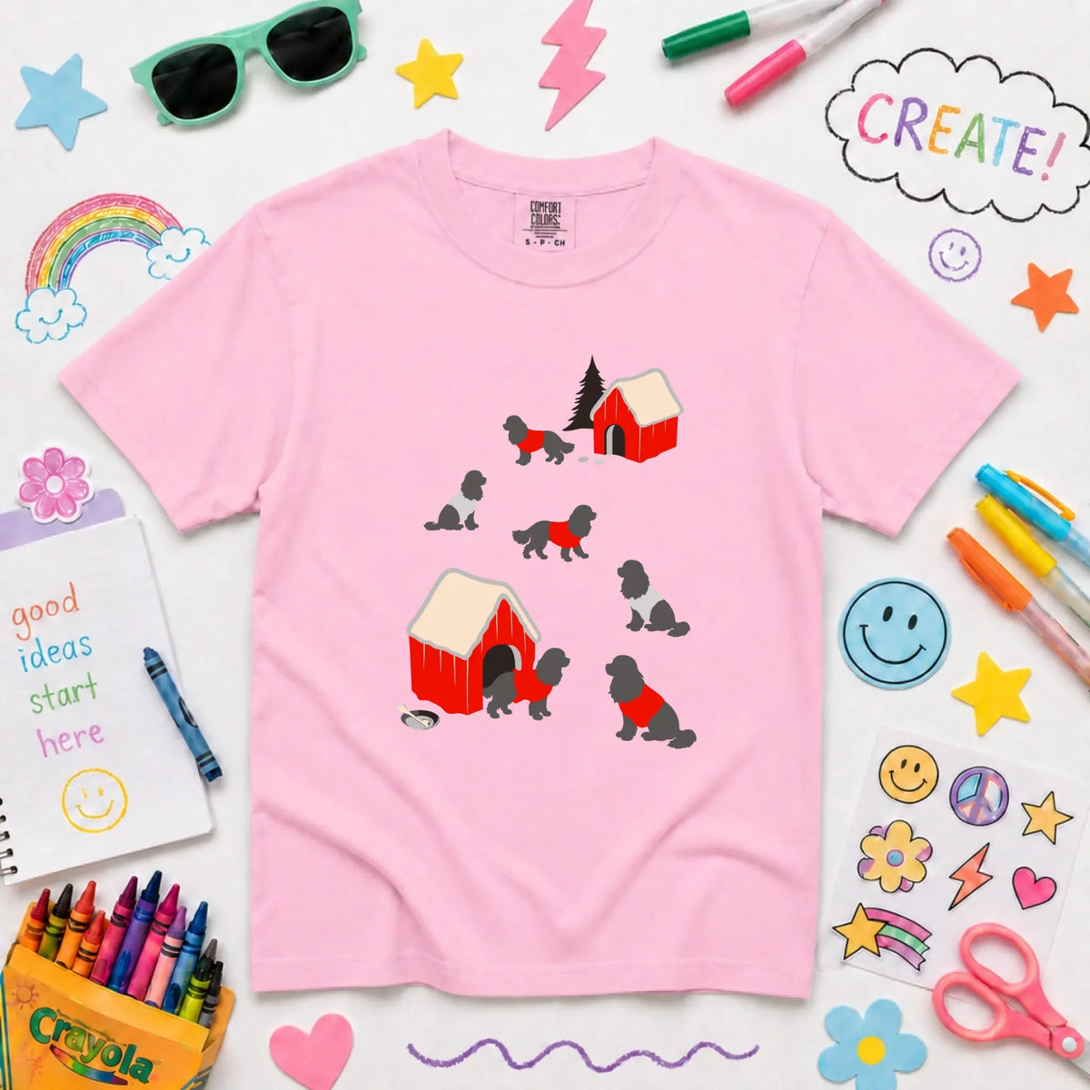 Youth Tshirt Blossom / XS Cavalier King Charles Winter Snow Unisex YOUTH Tshirt