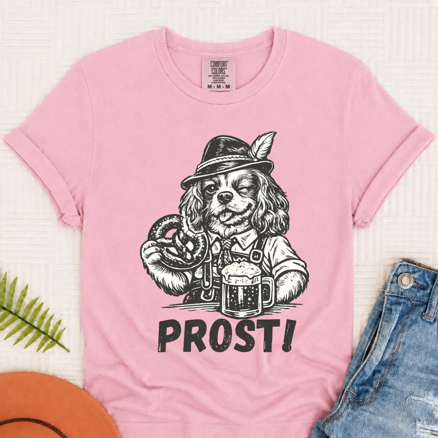Cavalier King Germany Oktoberfest Unisex TShirt Blossom