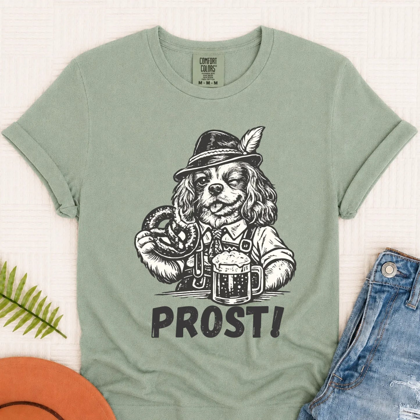 Cavalier King Germany Oktoberfest Unisex TShirt Bay