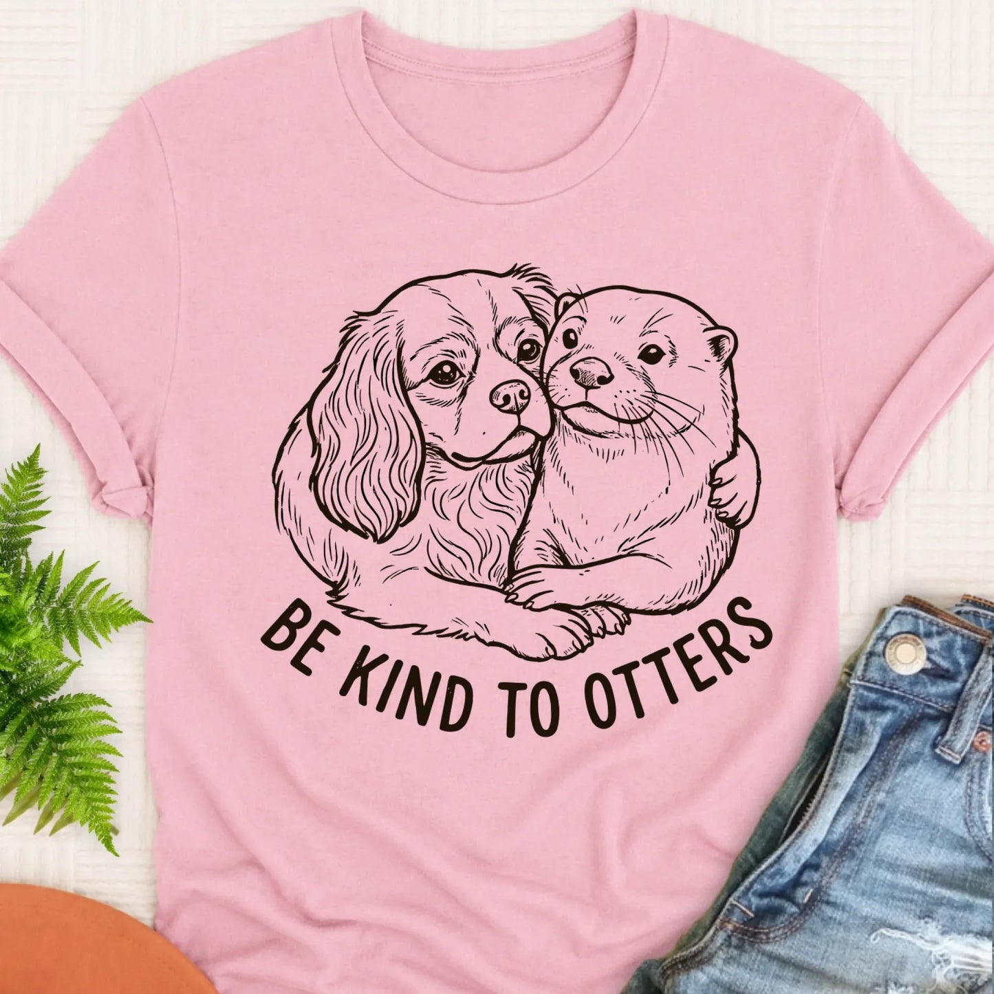 T-Shirt Blossom / S Cavalier King to Otters Unisex TShirt