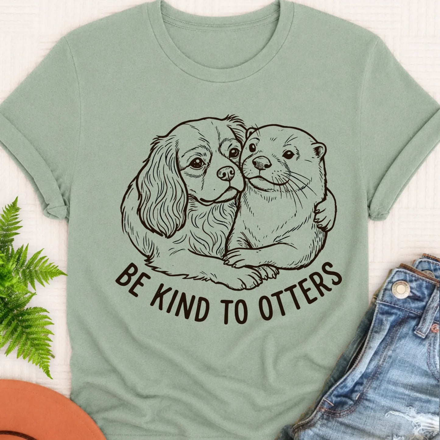 T-Shirt Bay / S Cavalier King to Otters Unisex TShirt