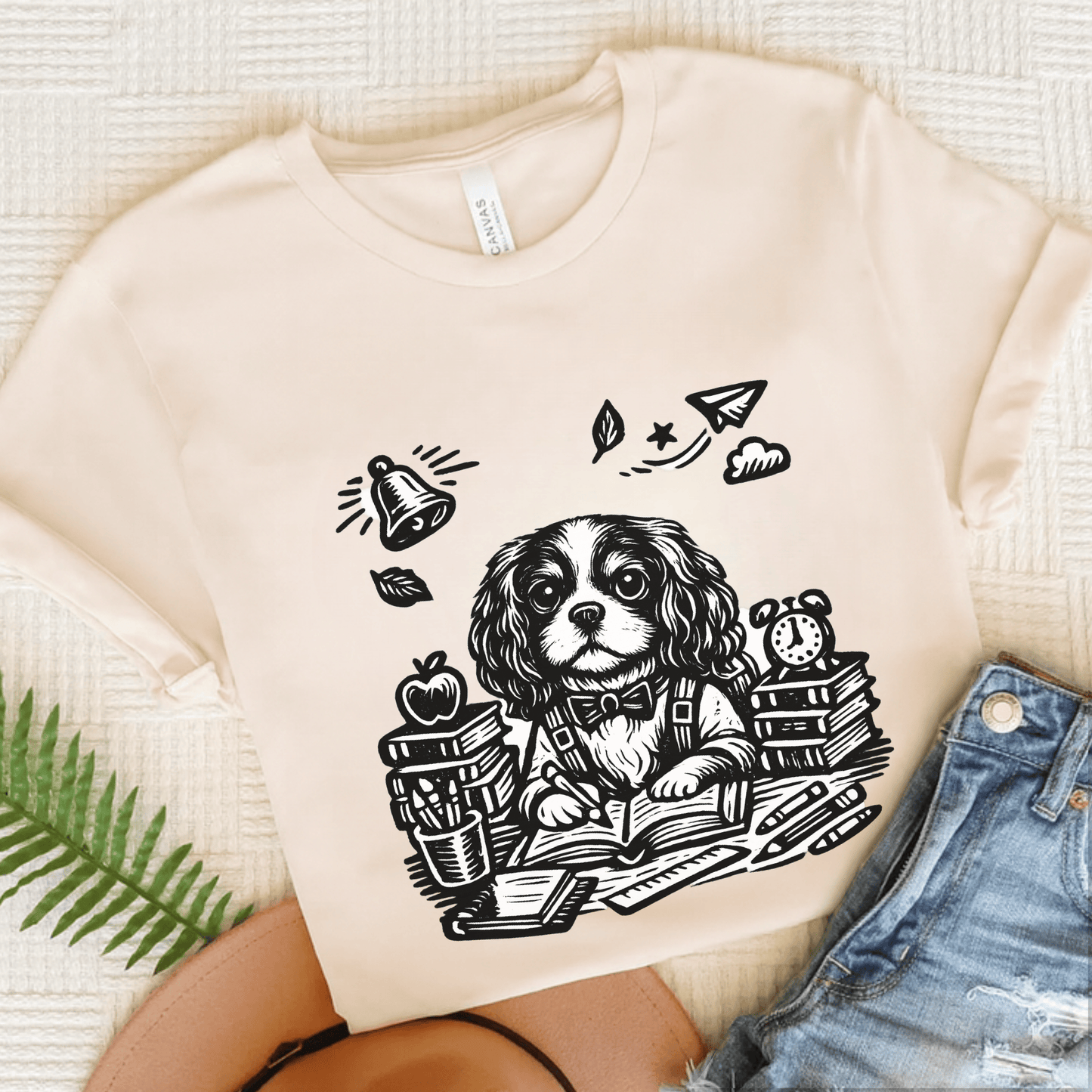 Cavalier Teacher School Unisex TShirt Natural