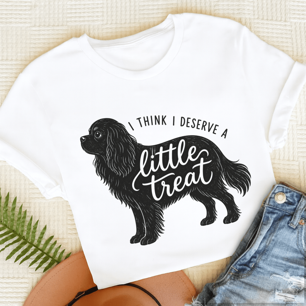 Cavalier Little Treat Unisex TShirt White