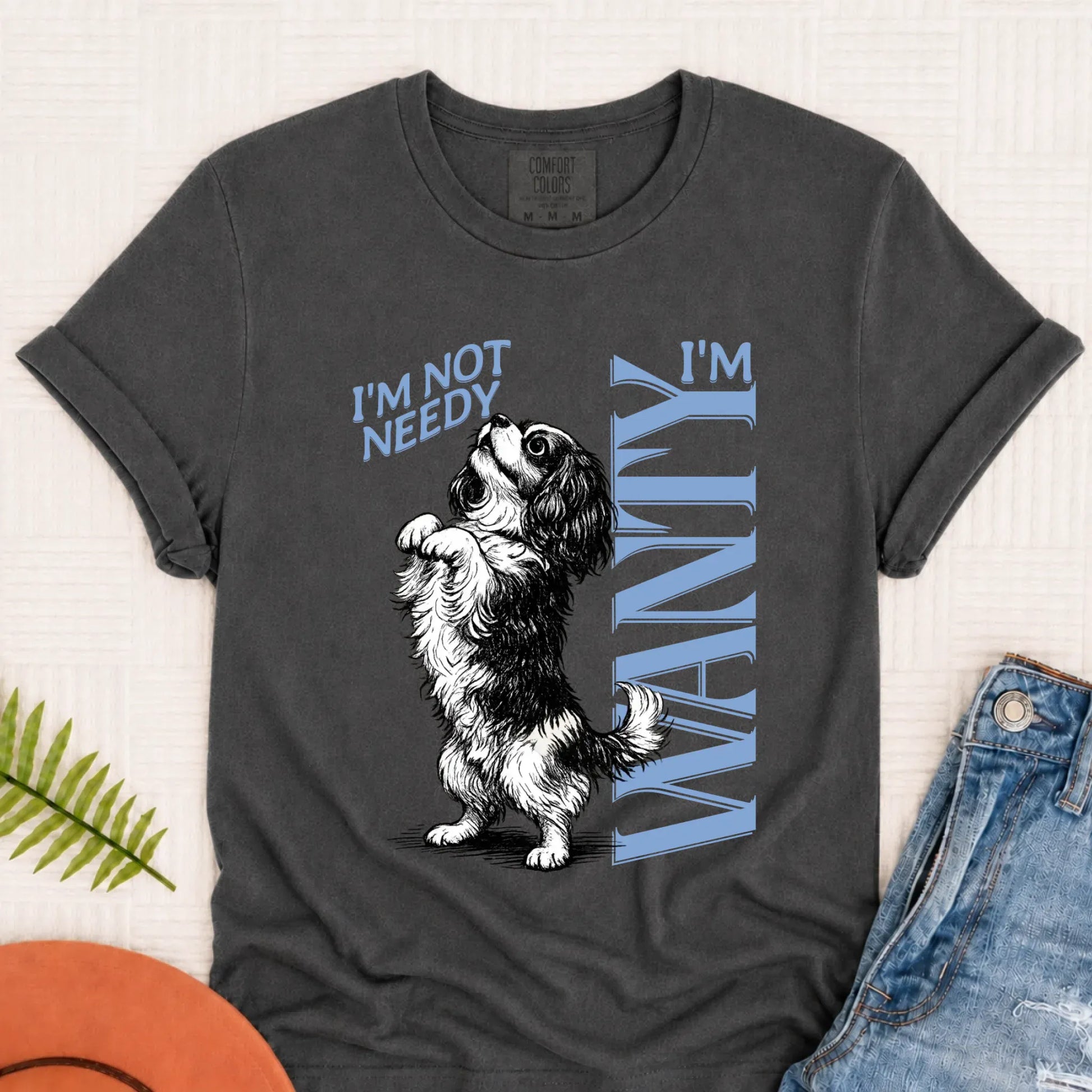 T-Shirt Pepper / S Cavalier Needy Light Blue Unisex TShirt