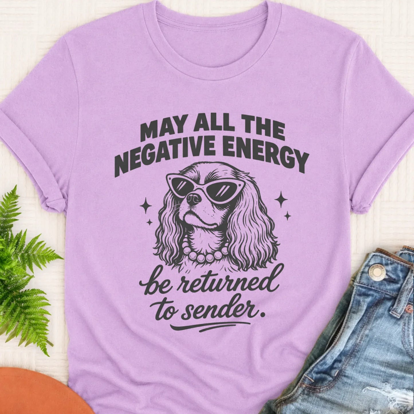 T-Shirt Orchid / S Cavalier Negative Energy Unisex TShirt
