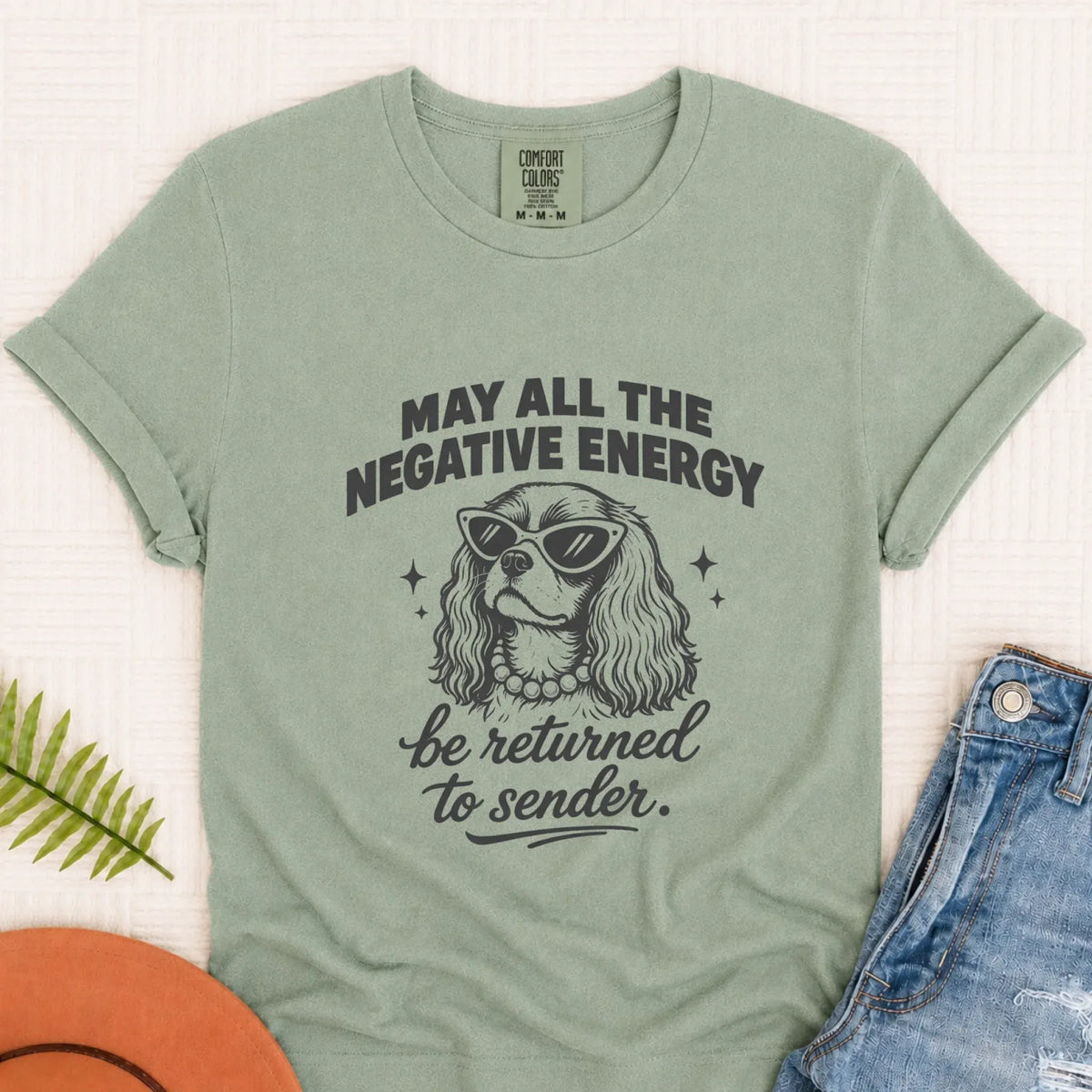 Cavalier Negative Energy Unisex TShirt Bay