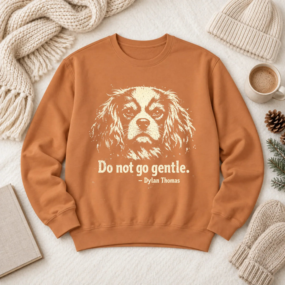 Cavalier Poetry Poem Books Unisex Sweatshirt Yam