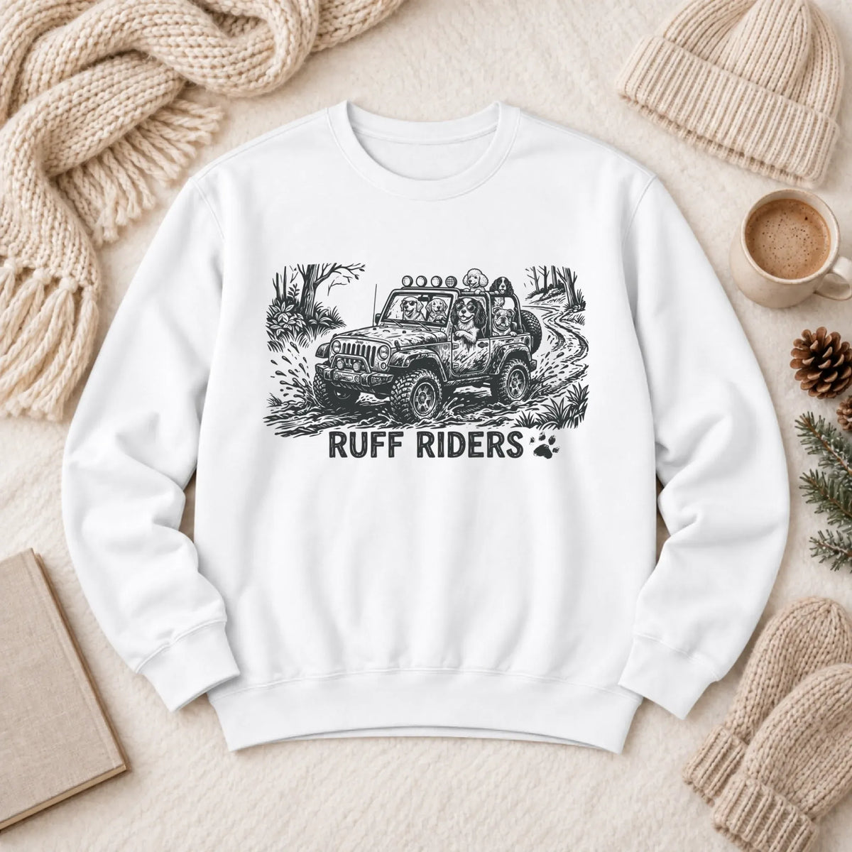 Cavalier Ruff Riders Outdoors Unisex Sweatshirt
