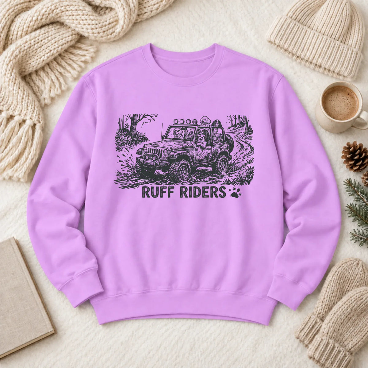 Cavalier Ruff Riders Outdoors Unisex Sweatshirt
