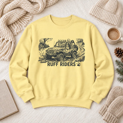 Cavalier Ruff Riders Outdoors Unisex Sweatshirt Butter