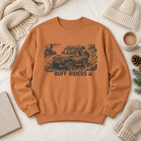 Cavalier Ruff Riders Outdoors Unisex Sweatshirt Yam
