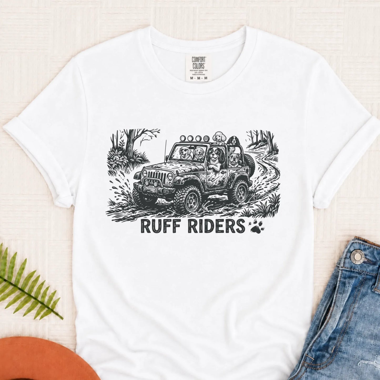 T-Shirt White / S Cavalier Ruff Riders Rugged Outdoors Unisex TShirt