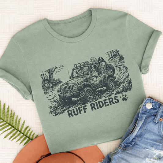 Cavalier Ruff Riders Unisex TShirt Comfort Color Bay