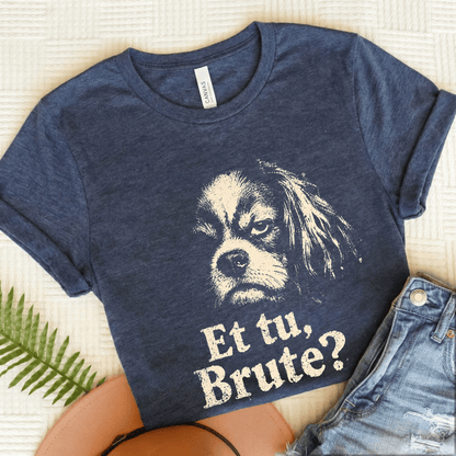 Shakespeare Ides of March Unisex TShirt Heather Navy