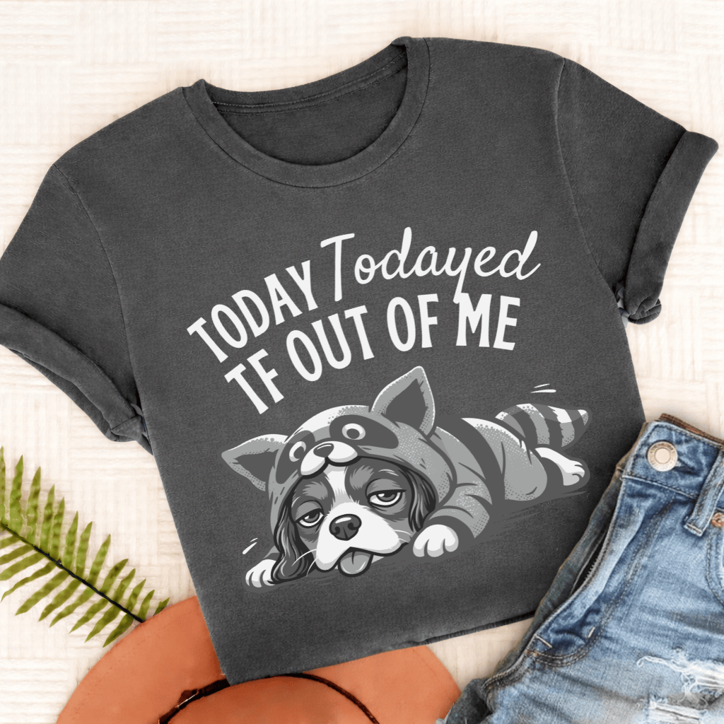Cavalier Todayed TF Snark Unisex TShirt Comfort Colors Pepper