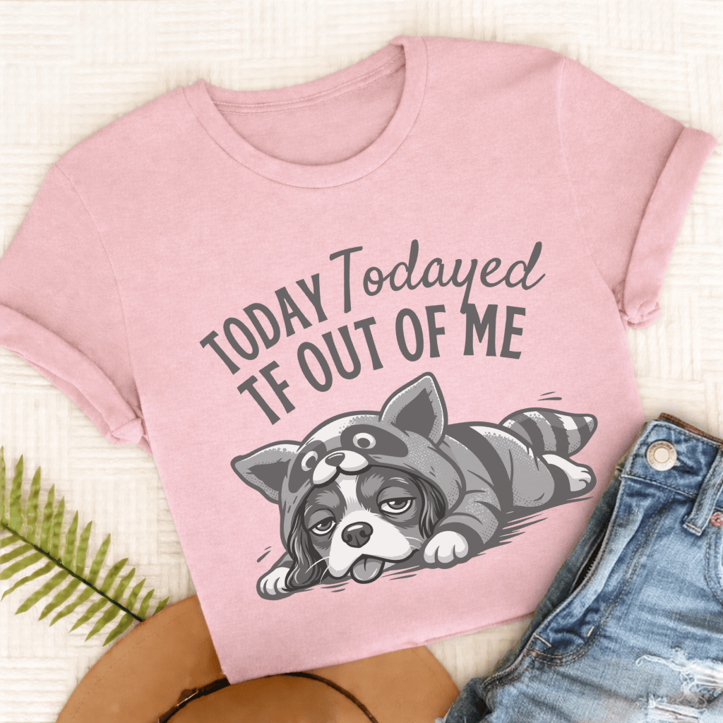 Cavalier Todayed TF Snark Unisex TShirt Comfort Colors Blossom