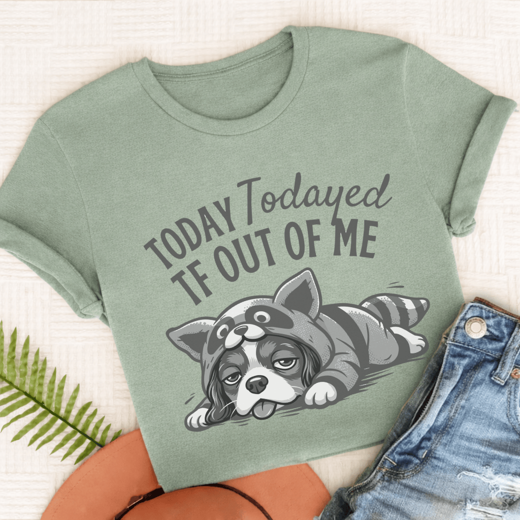 Cavalier Todayed TF Snark Unisex TShirt Comfort Colors Bay