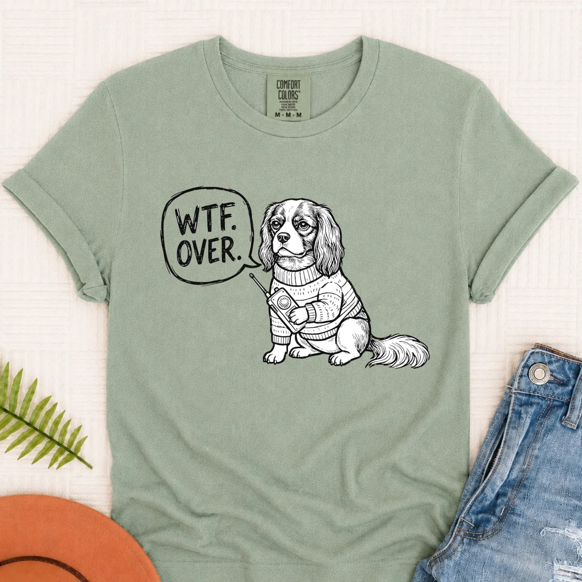 T-Shirt Bay / S Cavalier Walkie Talkie Political Unisex TShirt