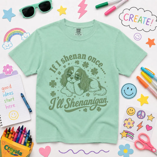 Cavalier YOUTH Shenanigans Funny Unisex TShirt Island Reef