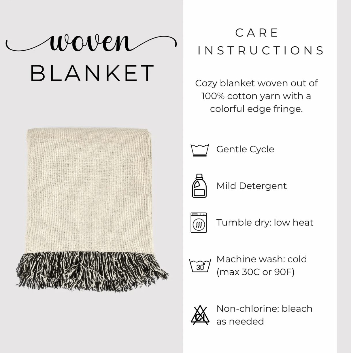 Printify Home Decor Celestial Woven Blanket, Bichon Frise Dog Boho Tapestry, Forest Core, Witchy Decor