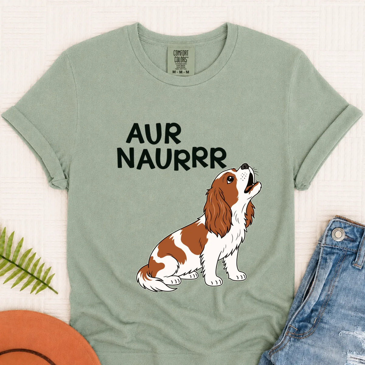 Custom Cavalier Aur Naur Funny Unisex TShirt Bay